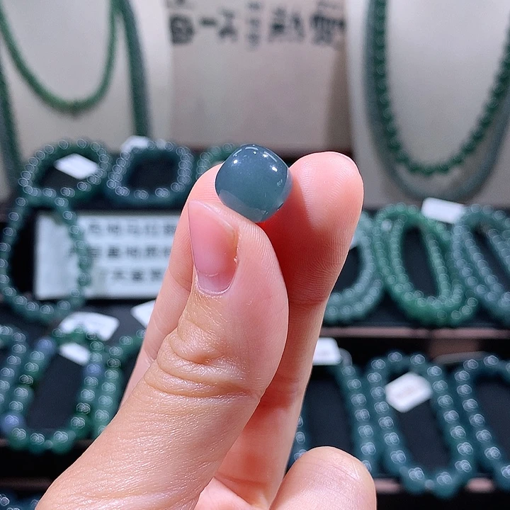 未镶嵌手链翡翠天然a货翡翠手串12单珠