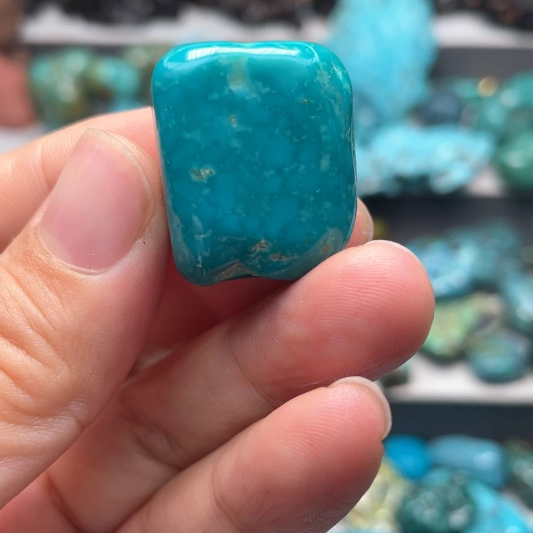 绿松石未镶嵌颈饰