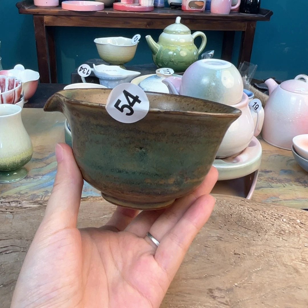 清***梅木夕陶瓷手工茶器