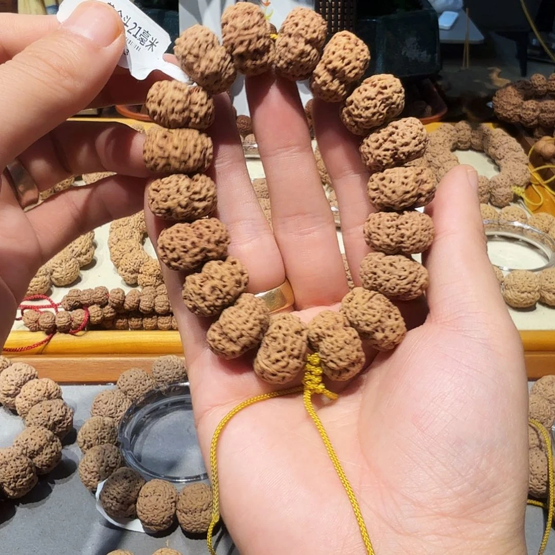 金刚菩提手串Q13黄金头21毫米