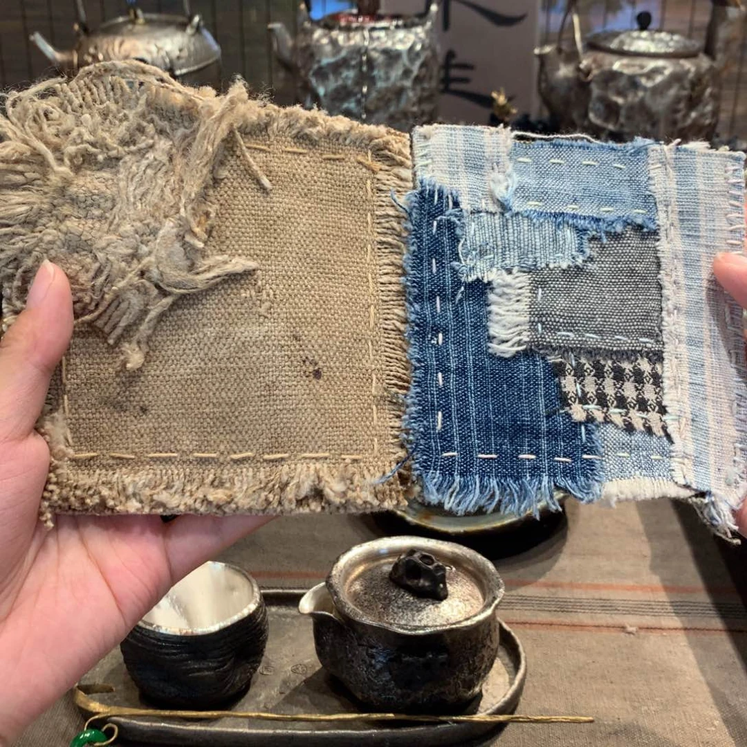 手工制作 老布茶垫
