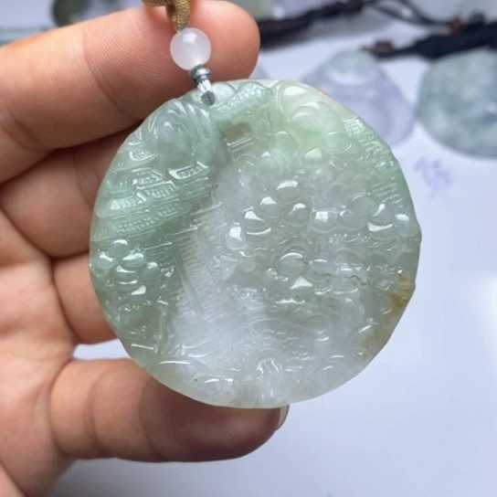 颈饰未镶嵌翡翠翡翠