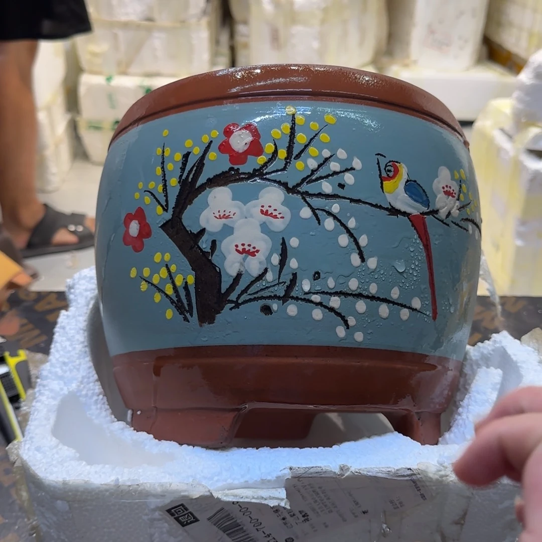 紫砂花盆口径25.20口径