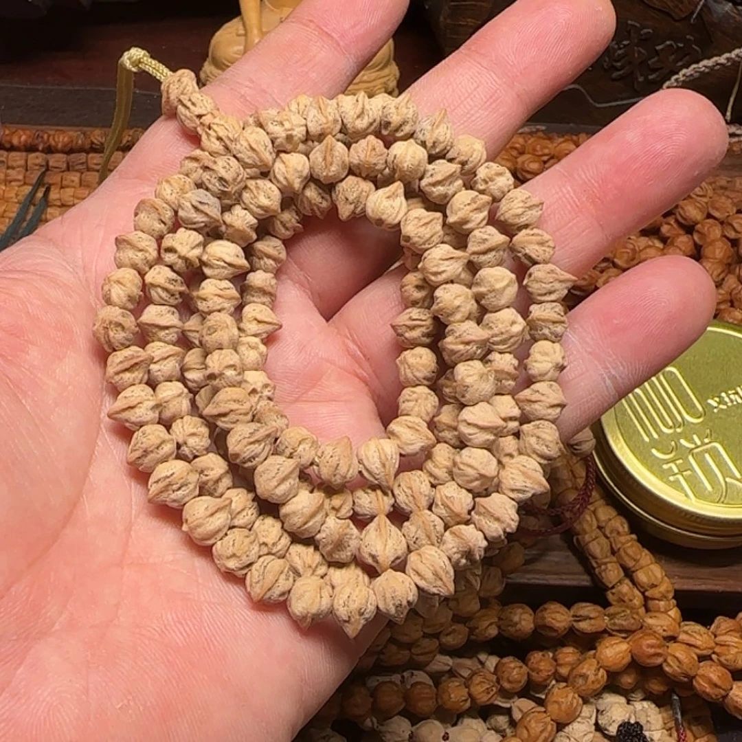 白***鹿柏香籽/百香籽手串