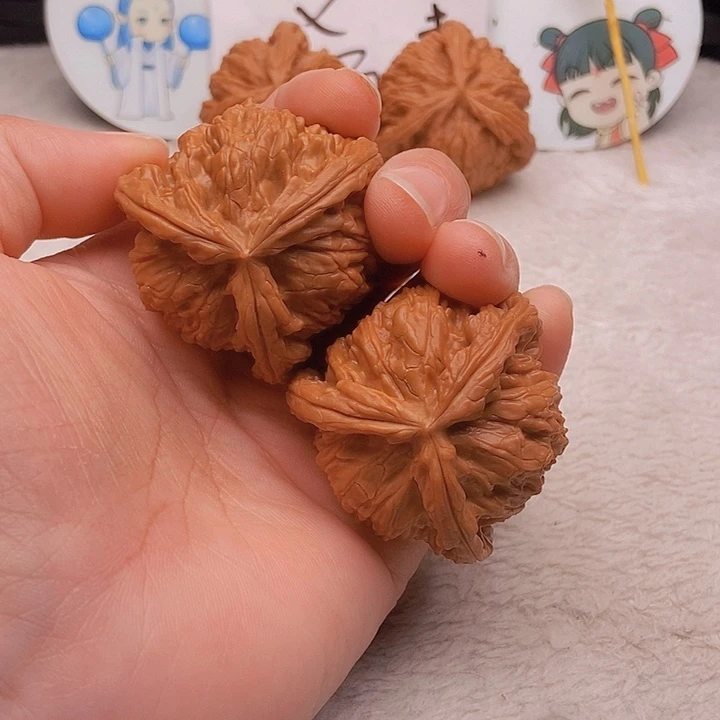 吊坠文玩核桃把****吃三棱