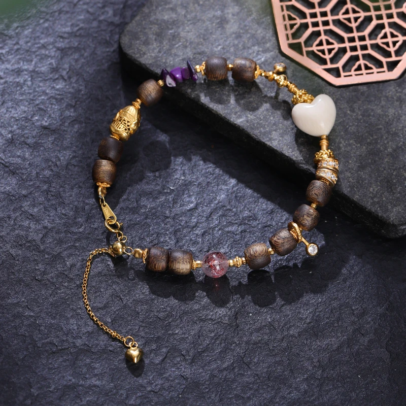 【紫霞】沉香DIY手串-多样性发其一