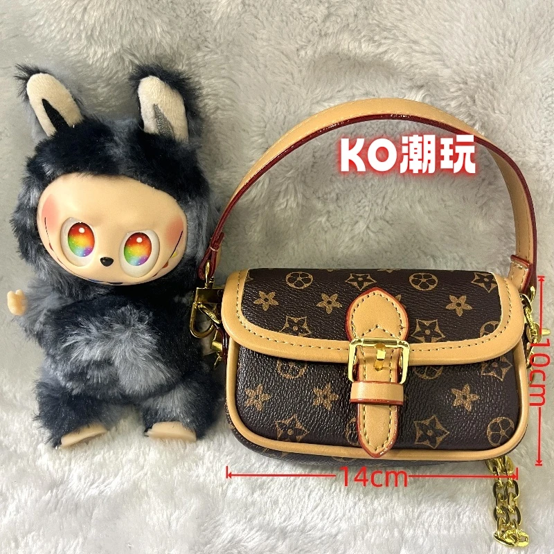 迷你钥匙包斜挎耳机包口红包车挂包挂件可爱女生包创意玩偶包挂件