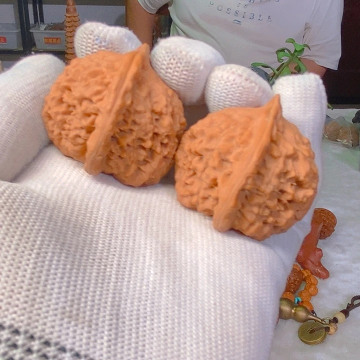 文玩核桃把件太行金鼎元宝