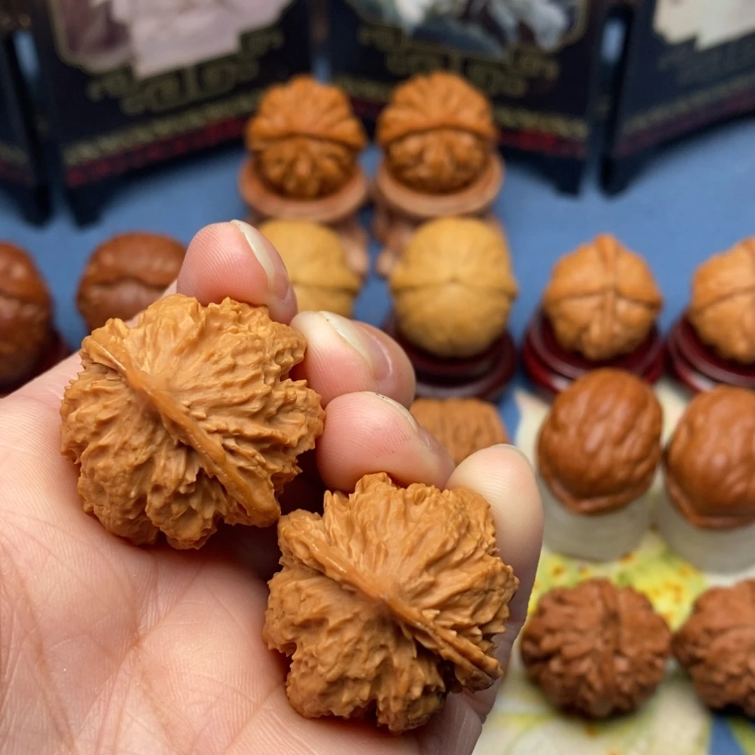 把件文玩核桃花王
