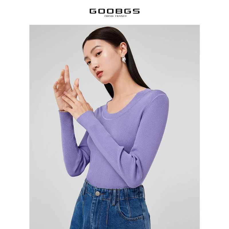 【谷邦L+】谷邦GOOBGS 长袖套头毛衫女 G3171715