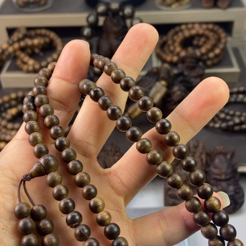 【闪购商品】沉香手串一**淡越南白棋