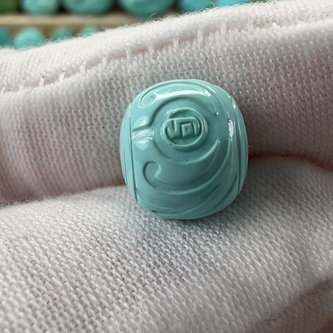 未镶嵌绿松石配饰10.5mm