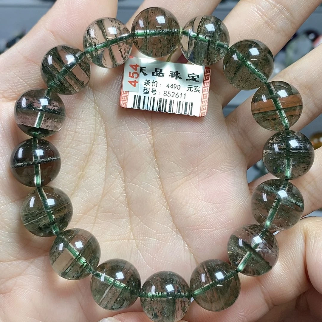 水晶手串未镶嵌绿幽灵852611