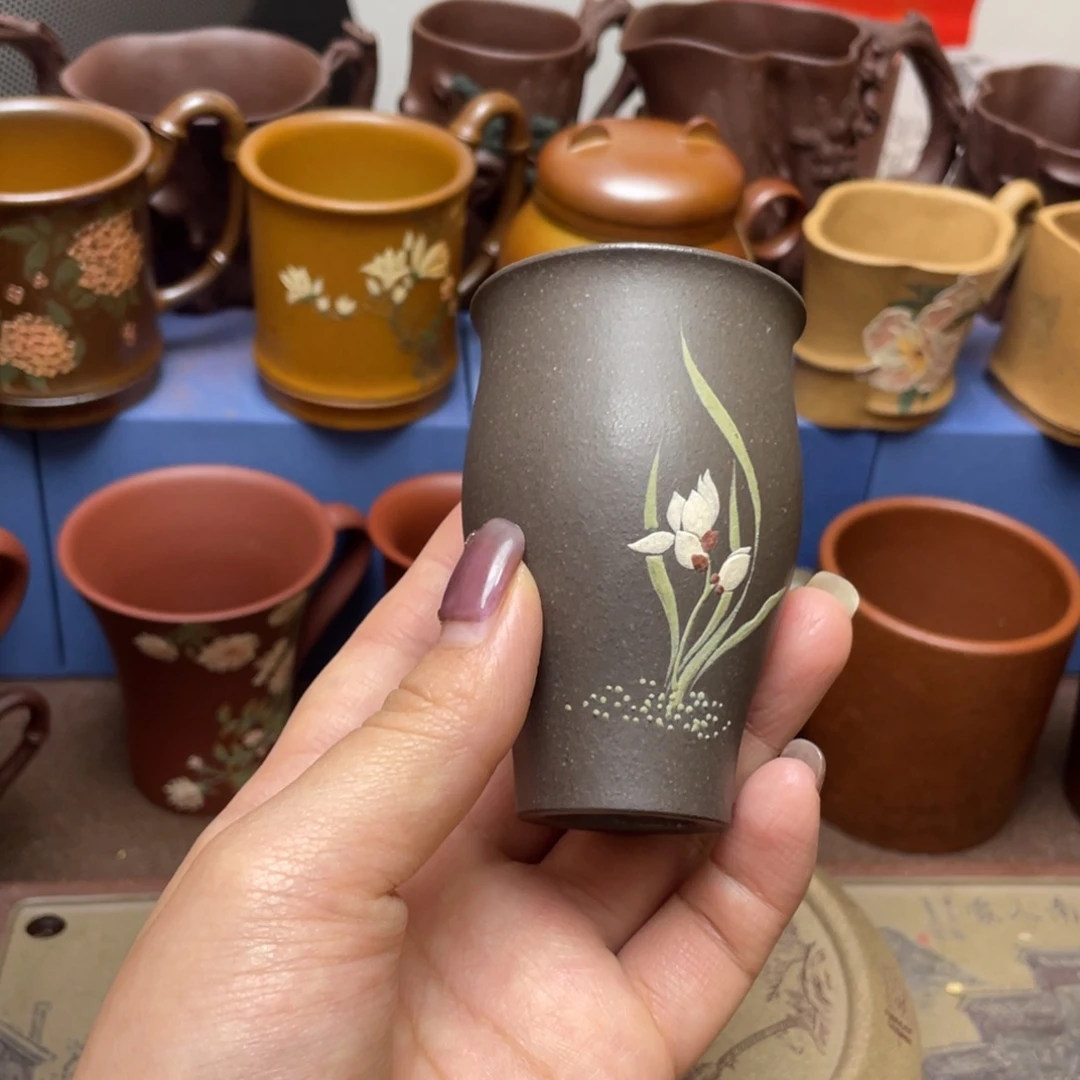 紫砂茶杯紫砂主人杯