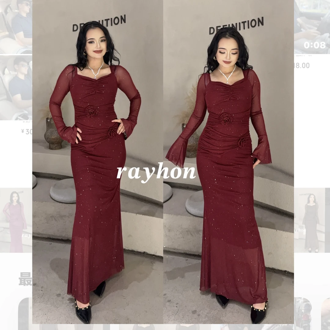 Rayhan新款晚礼服网纱款