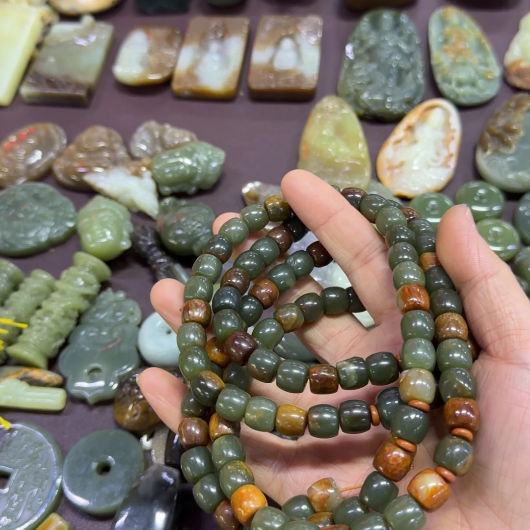 你***界岫岩老玉（透闪石质玉）未镶嵌挂件