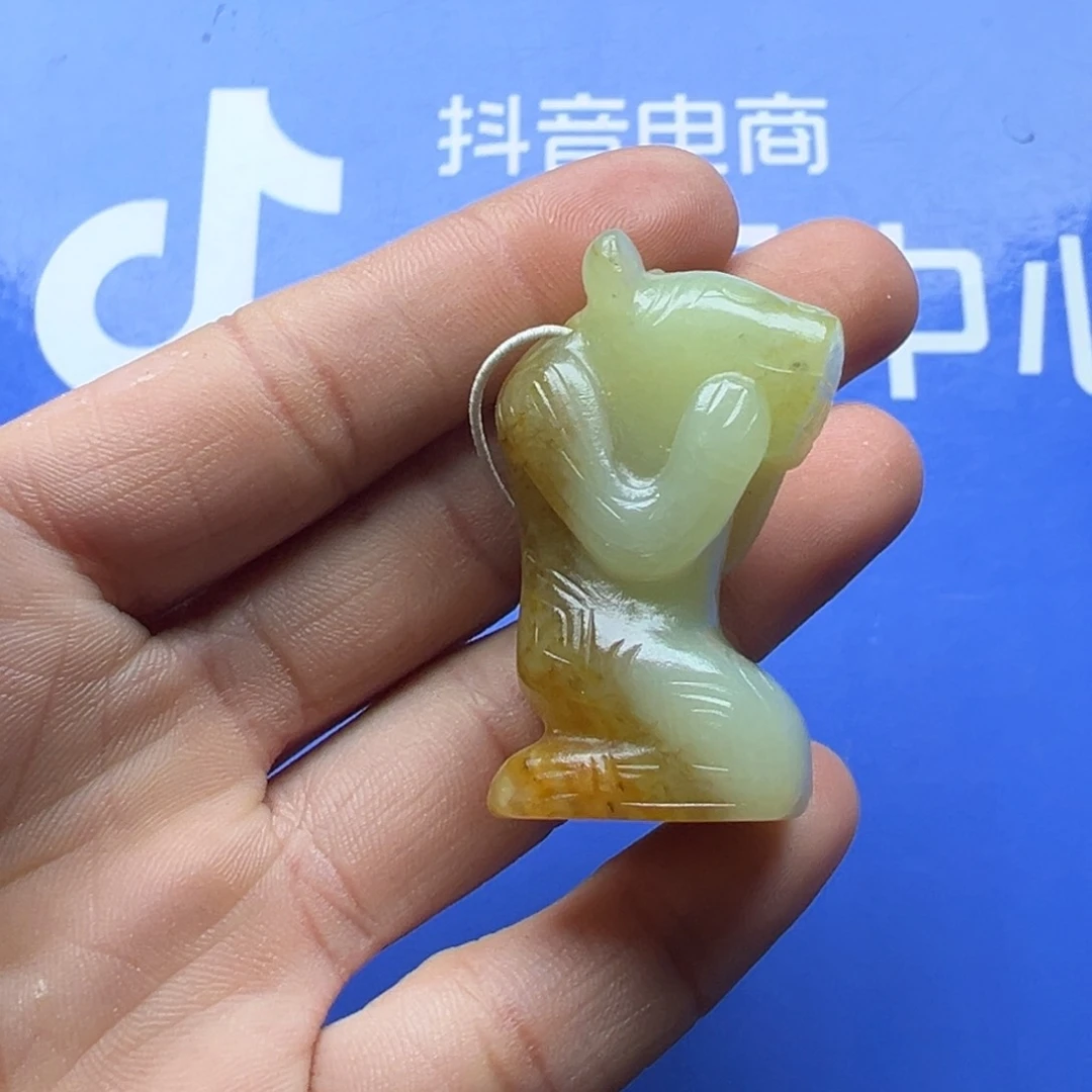 和田玉把件未镶嵌