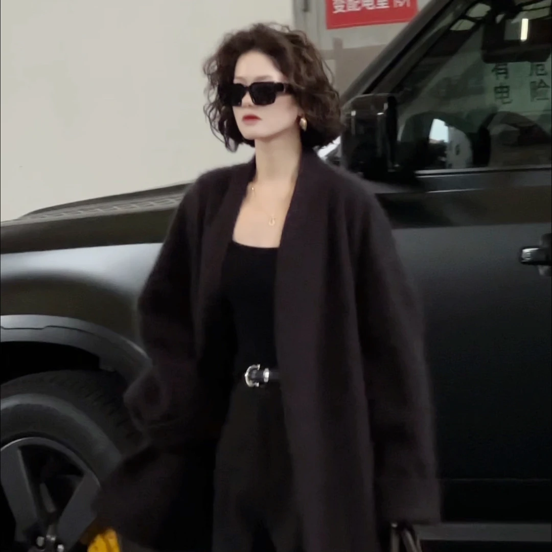 薇姐【雾虚】Sister·We复古老钱风双口袋开衫外套 带腰带 0751