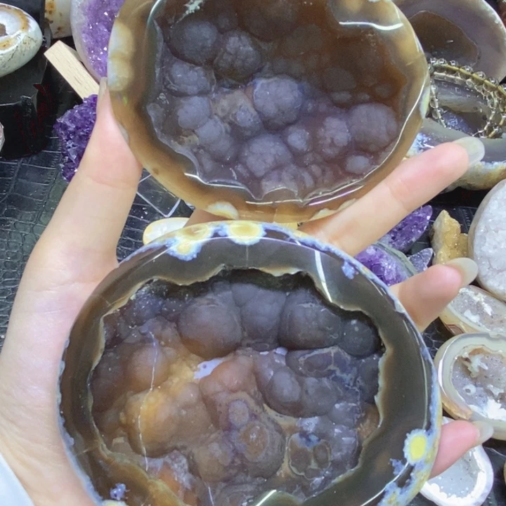 水晶珠宝半成品未镶嵌软糖啵啵盆