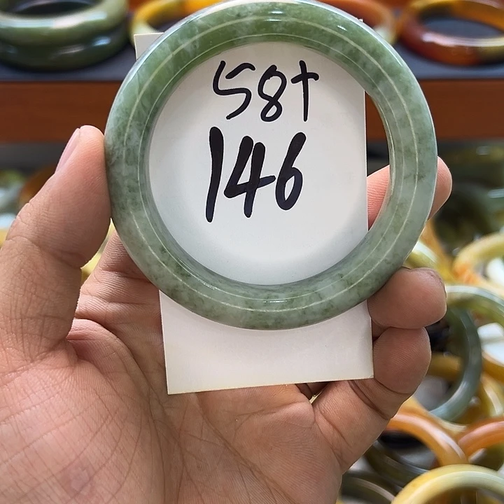 蛇纹石玉合金手镯