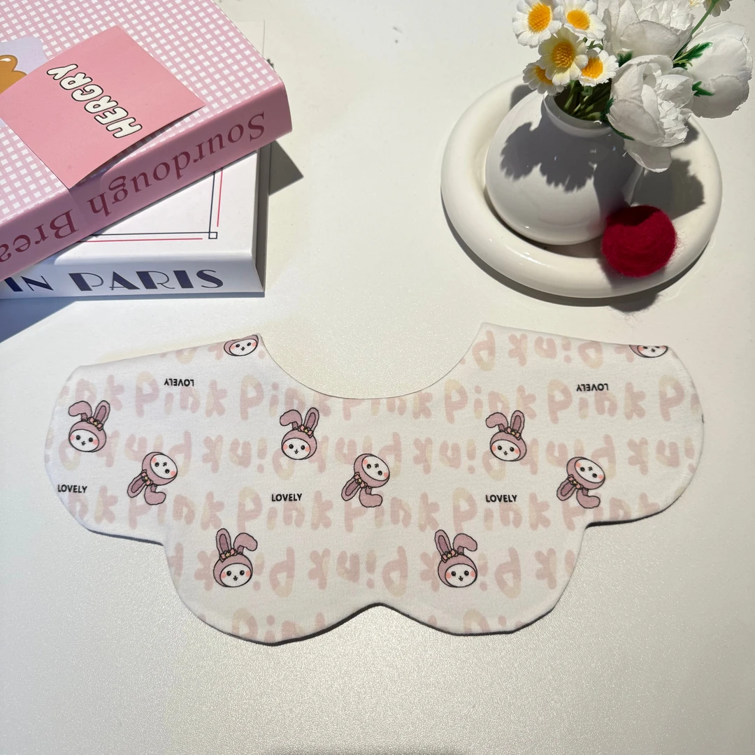 [088]高定高定婴儿口水巾花瓣围兜新生儿防吐奶柔软透气围嘴