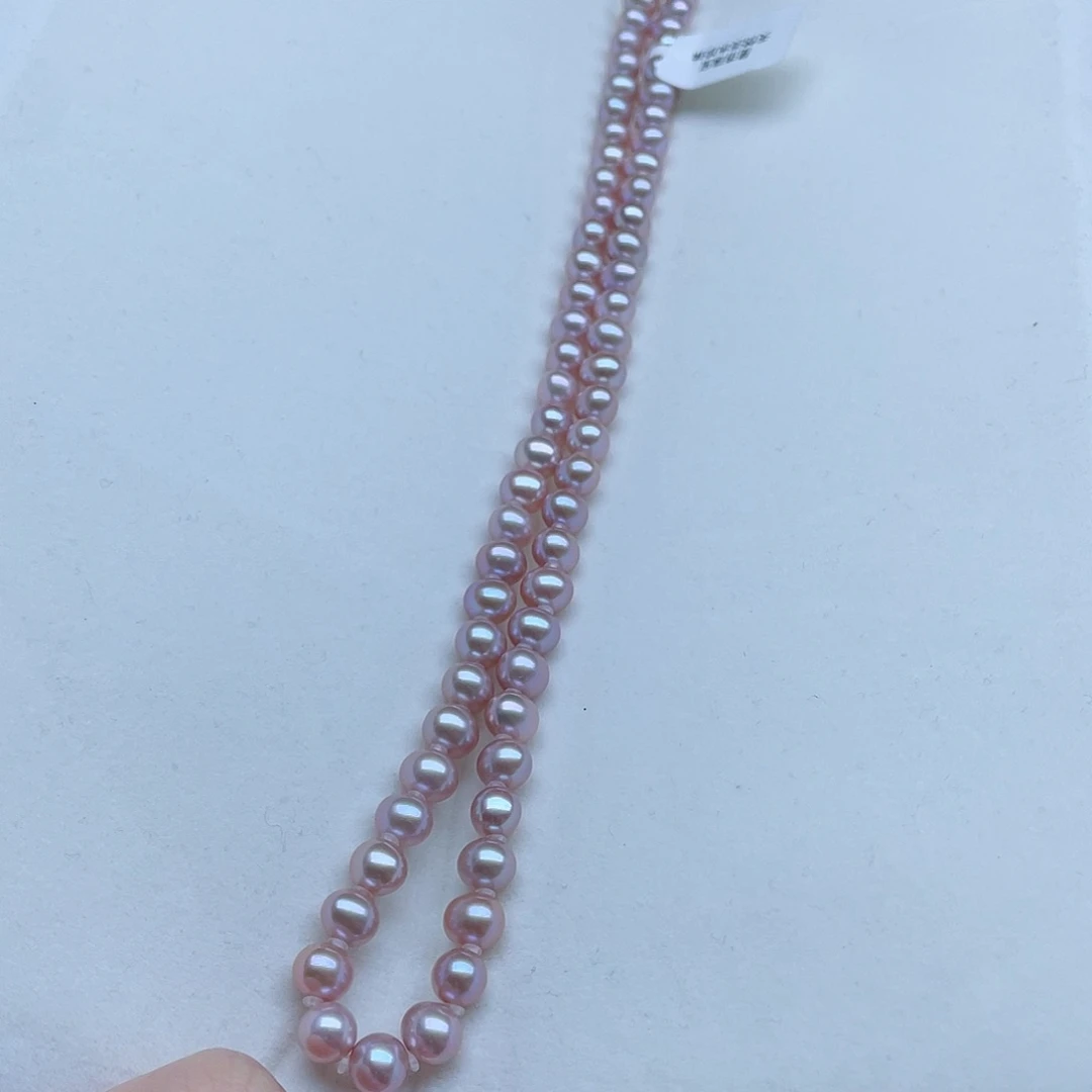 淡水珍珠颈饰银S925镶嵌