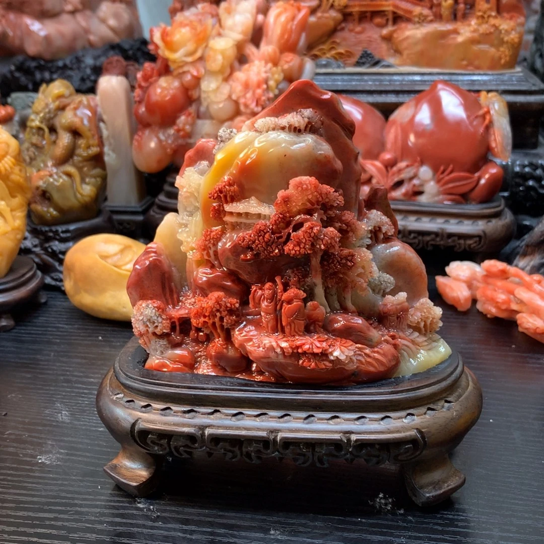 寿山石寿山石摆件