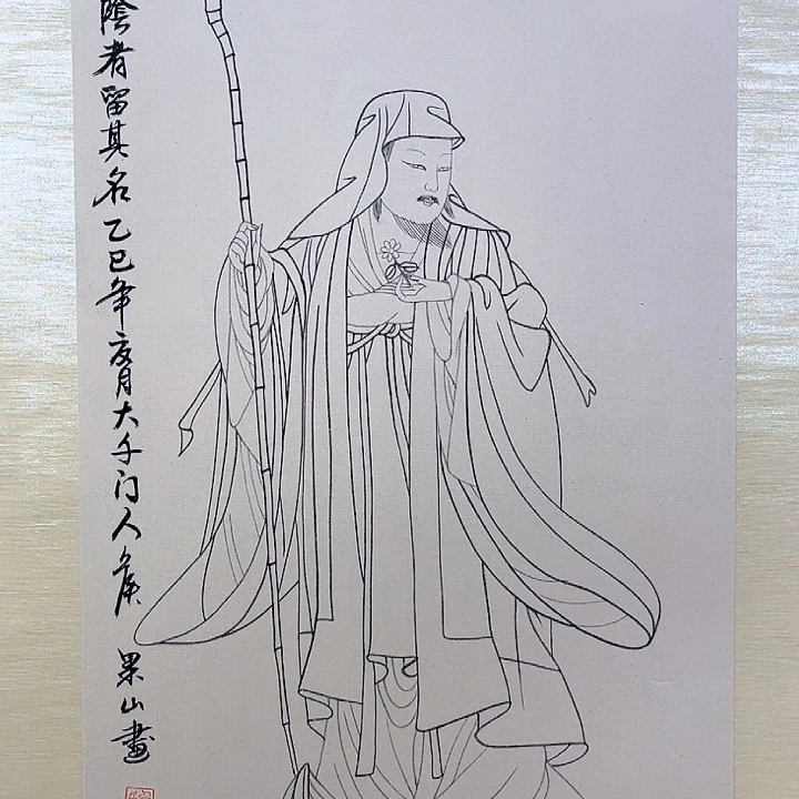 国画侯果山老师朵