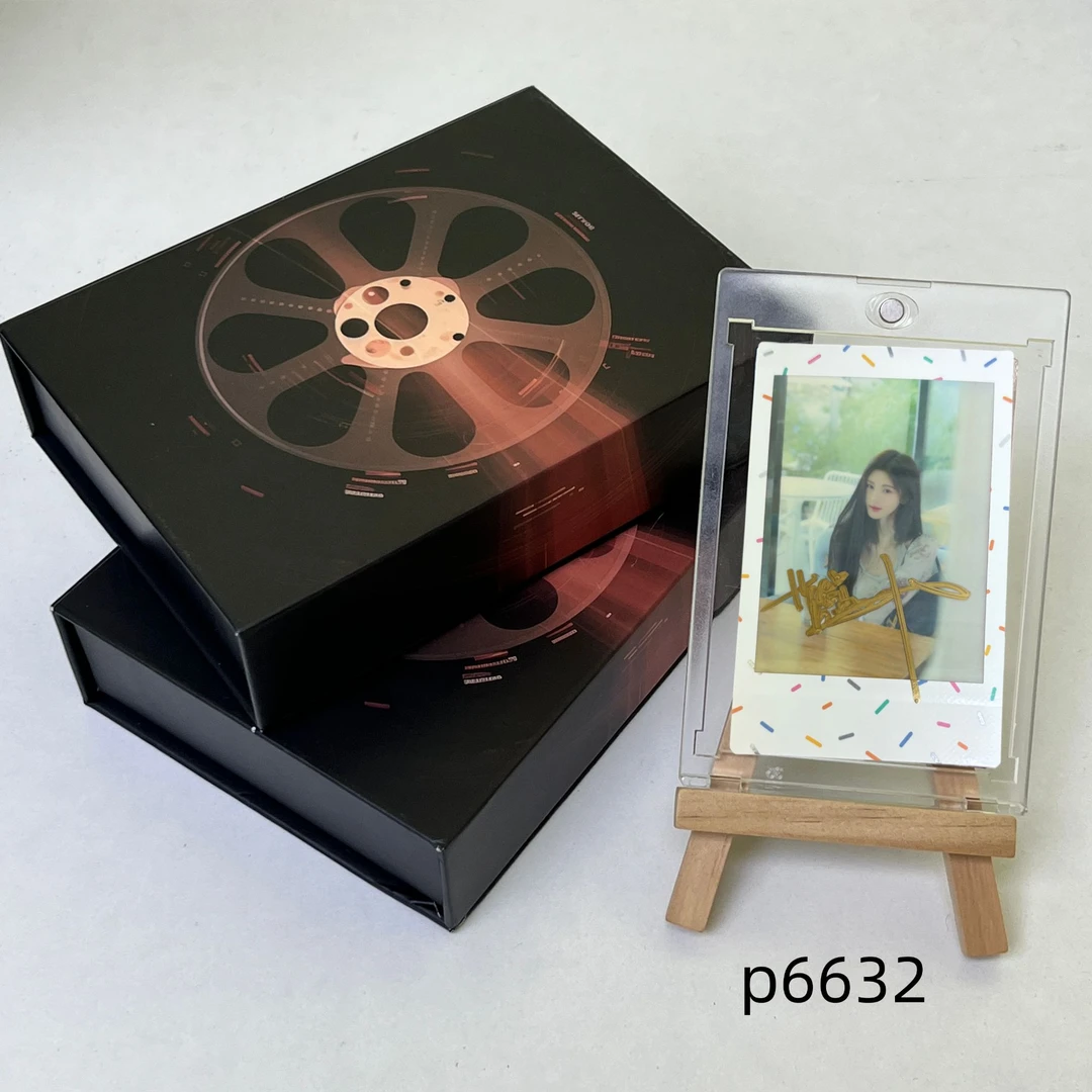 P6632鞠婧祎  正品拍立得照片 糖霜边框