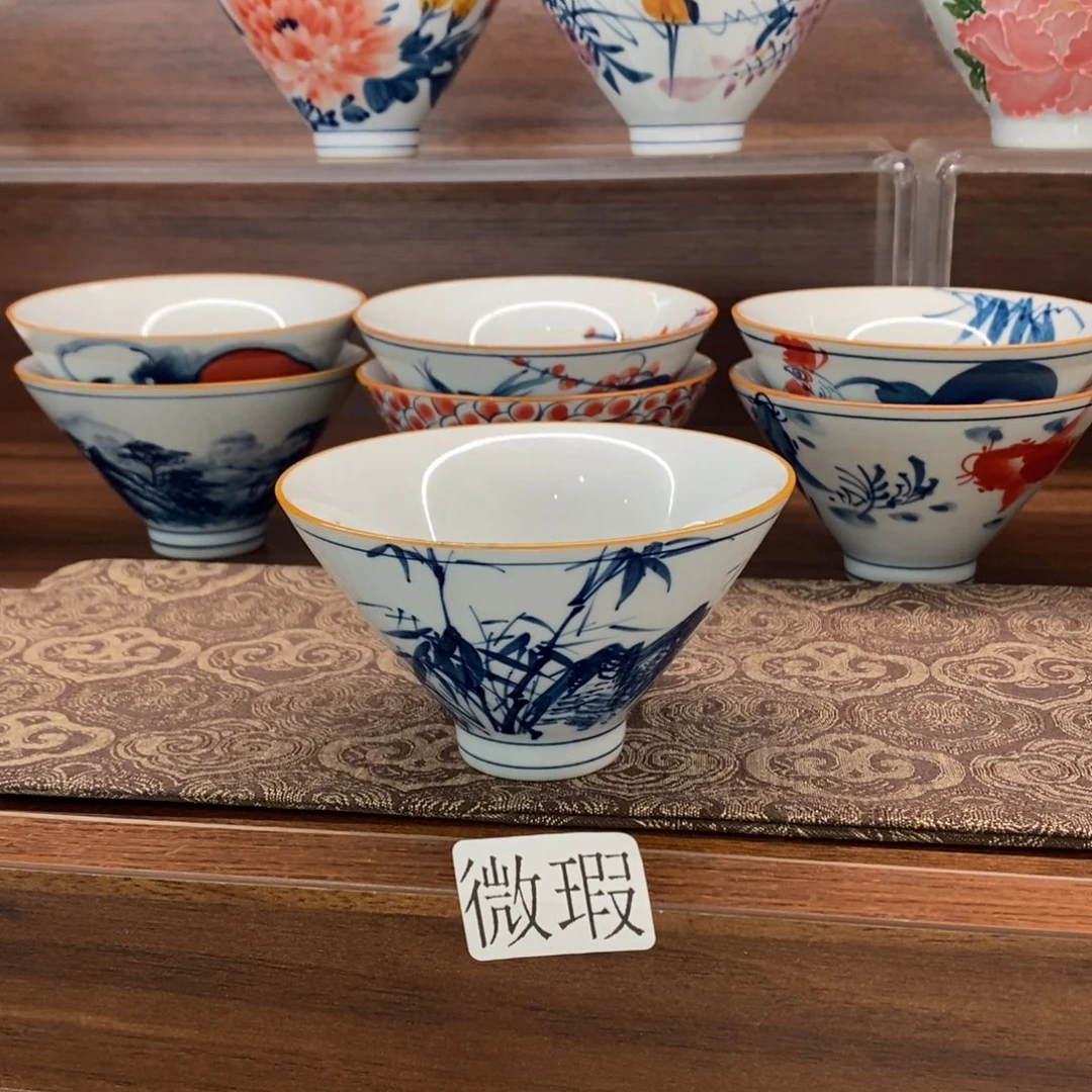 釉下彩手工绘制手工绘制
