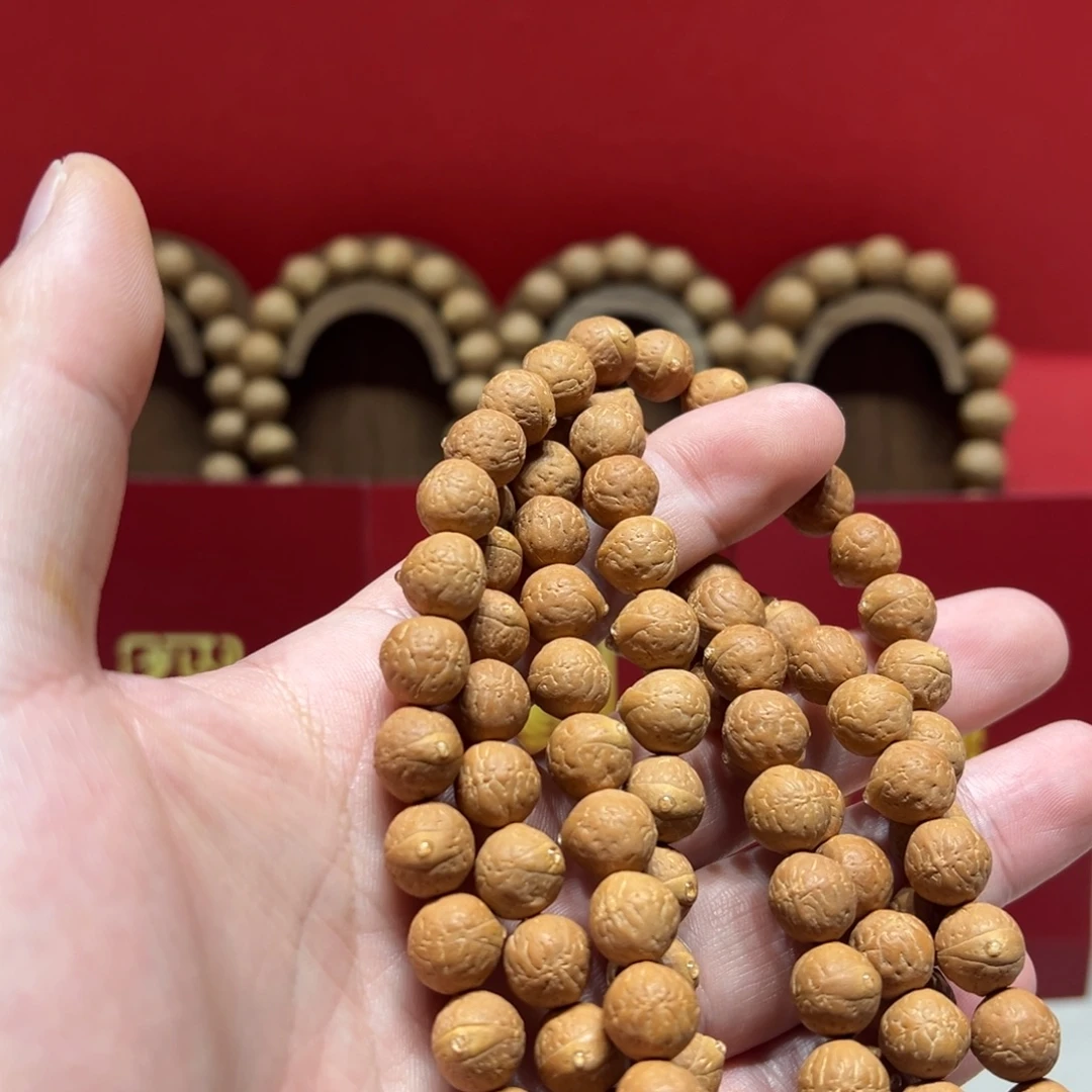 阿***邦凤眼菩提手串9.6-10.1mm凤眼菩提108