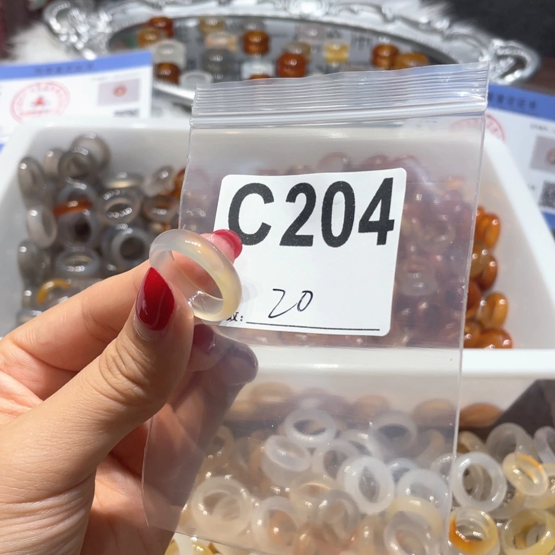 未镶嵌戒指玛瑙/玉髓204