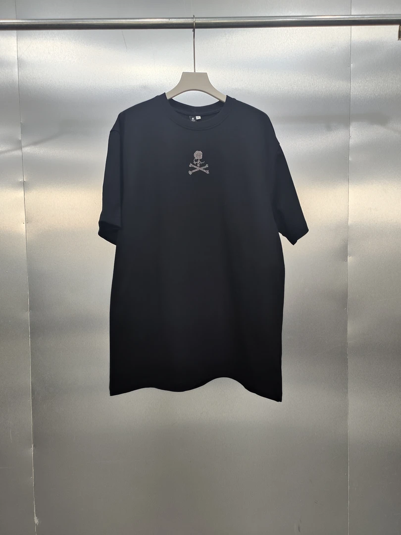 G03(LX)-21013-MMJ夏款时尚背面骷髅头印花宽松百搭T恤