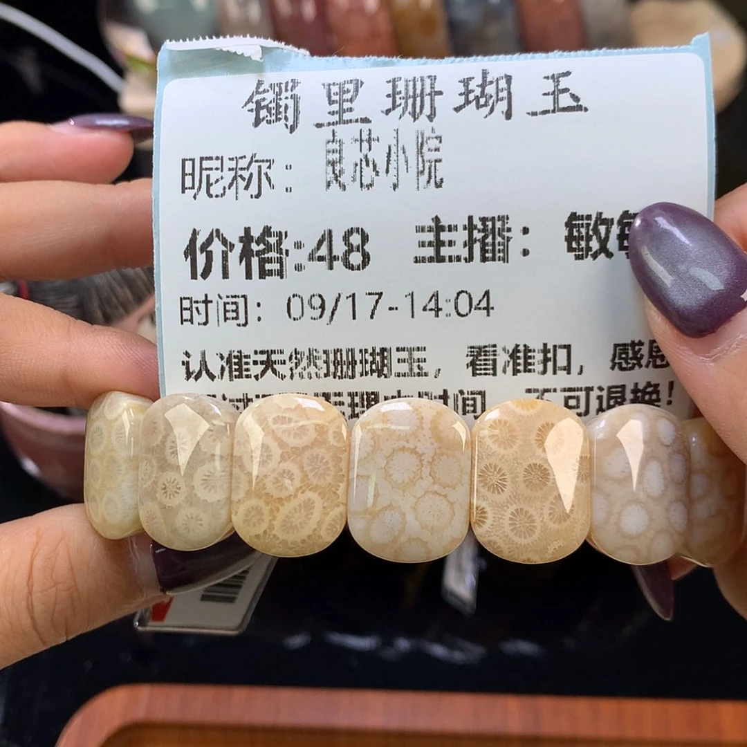 【闪购商品】颈饰未镶嵌硅化珊瑚（珊瑚玉）良**院