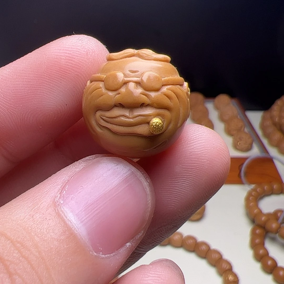 猴头核桃吊坠猴头