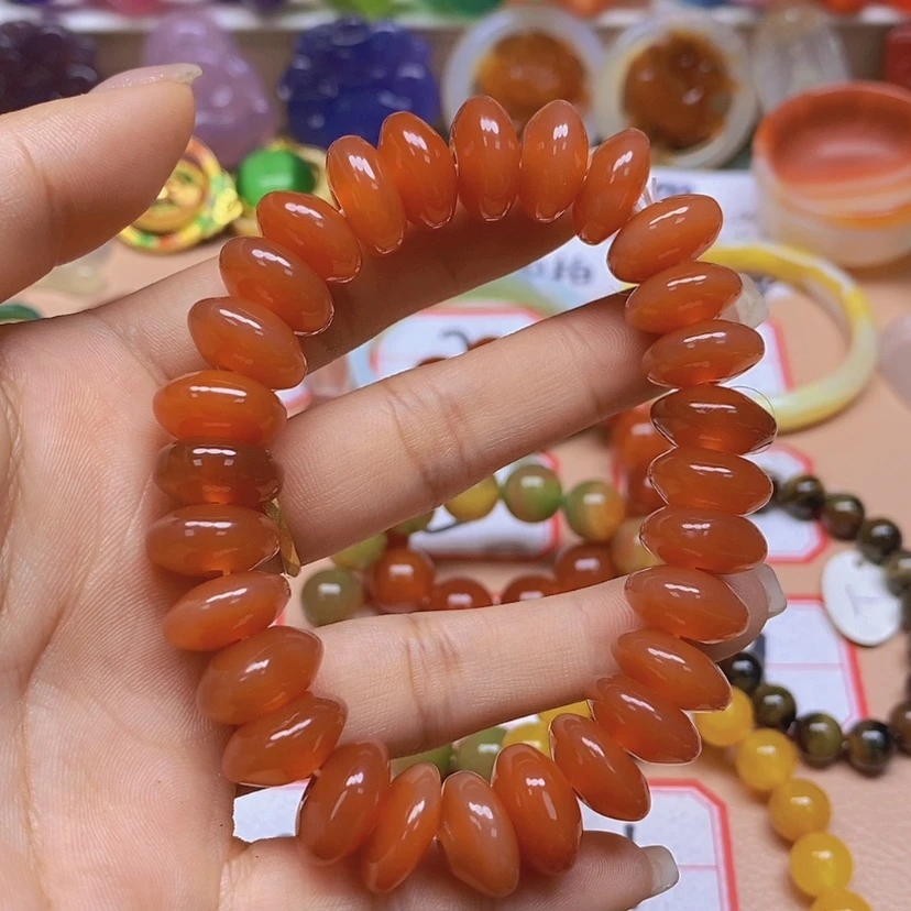 【闪购商品】玛瑙/玉髓颈饰未镶嵌木*啊