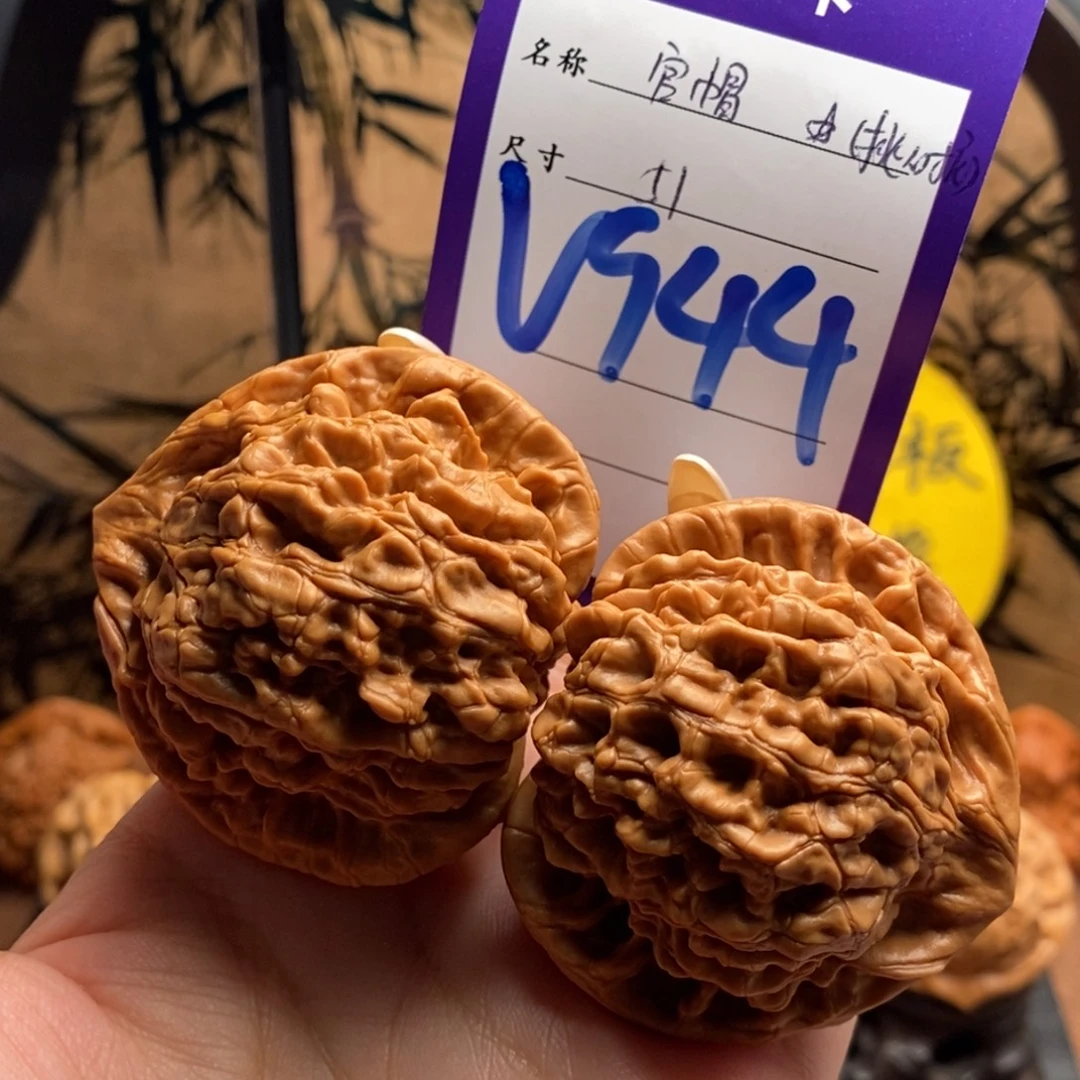 把件文玩核桃官帽51