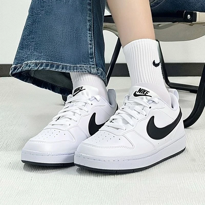 NIKE/耐克【商场同款】女鞋COURT板鞋时尚透气小白鞋运动鞋休闲鞋