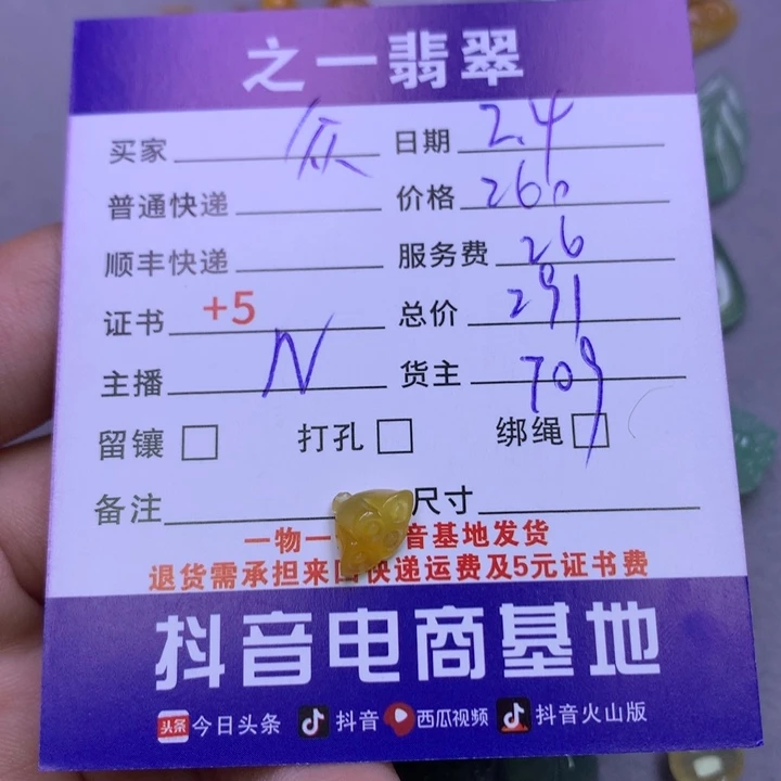 翡翠颈饰未镶嵌众*