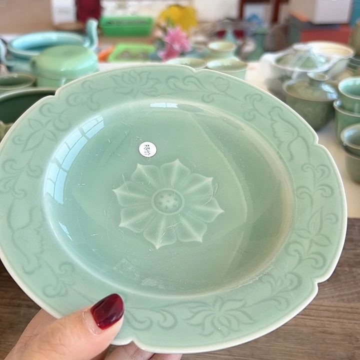 小米茶器龙泉青瓷