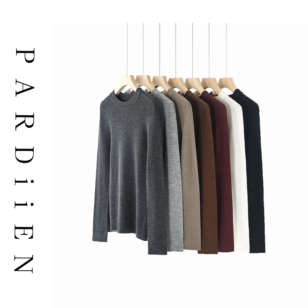 【北总严选】帕迪恩精仿扬子羊毛圆领打底衫JS01