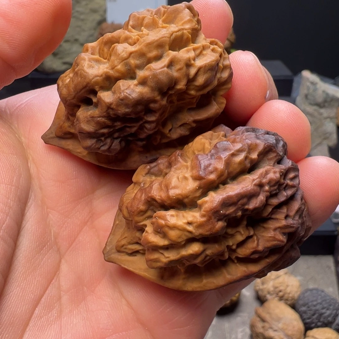 吊坠文玩核桃上古蛤蟆头45mm