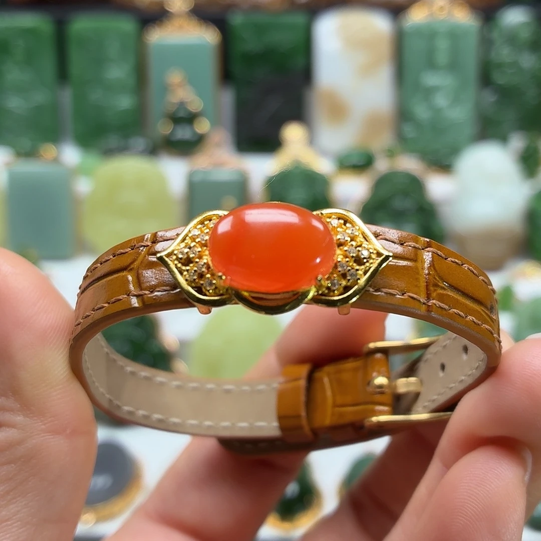 和田玉银S925镶嵌颈饰