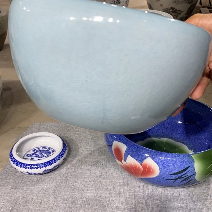 瓷片景德镇陶瓷缸陶瓷