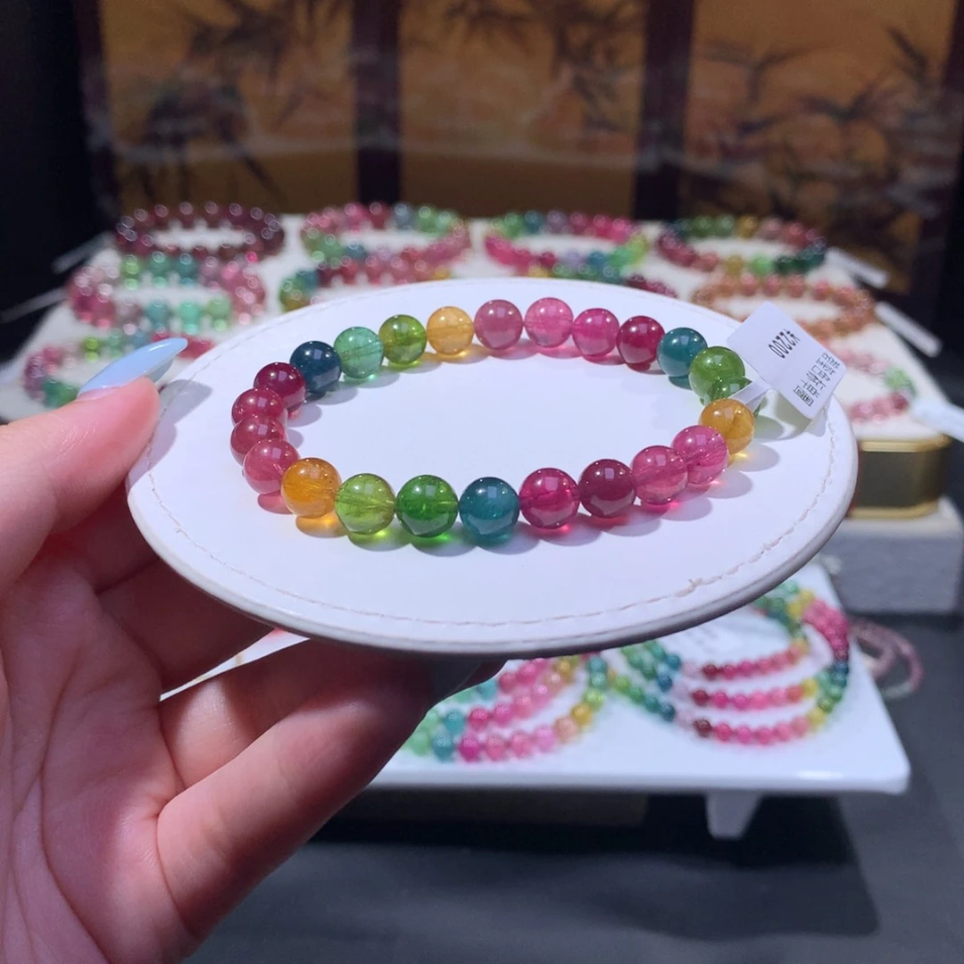 未镶嵌手链碧玺碧玺