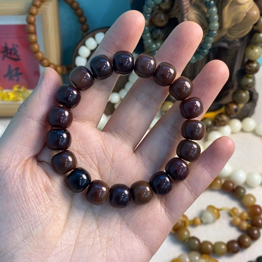 吊坠菩提根/象牙果空*吻车厘子红