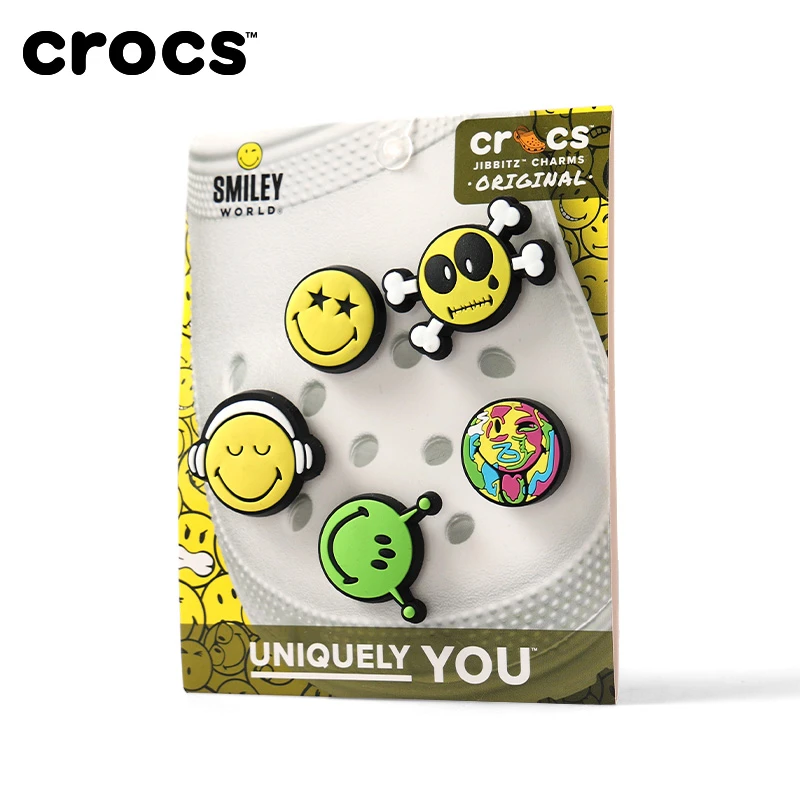 卡骆驰CROCS 智必星洞洞鞋鞋花smiley系列 10009671