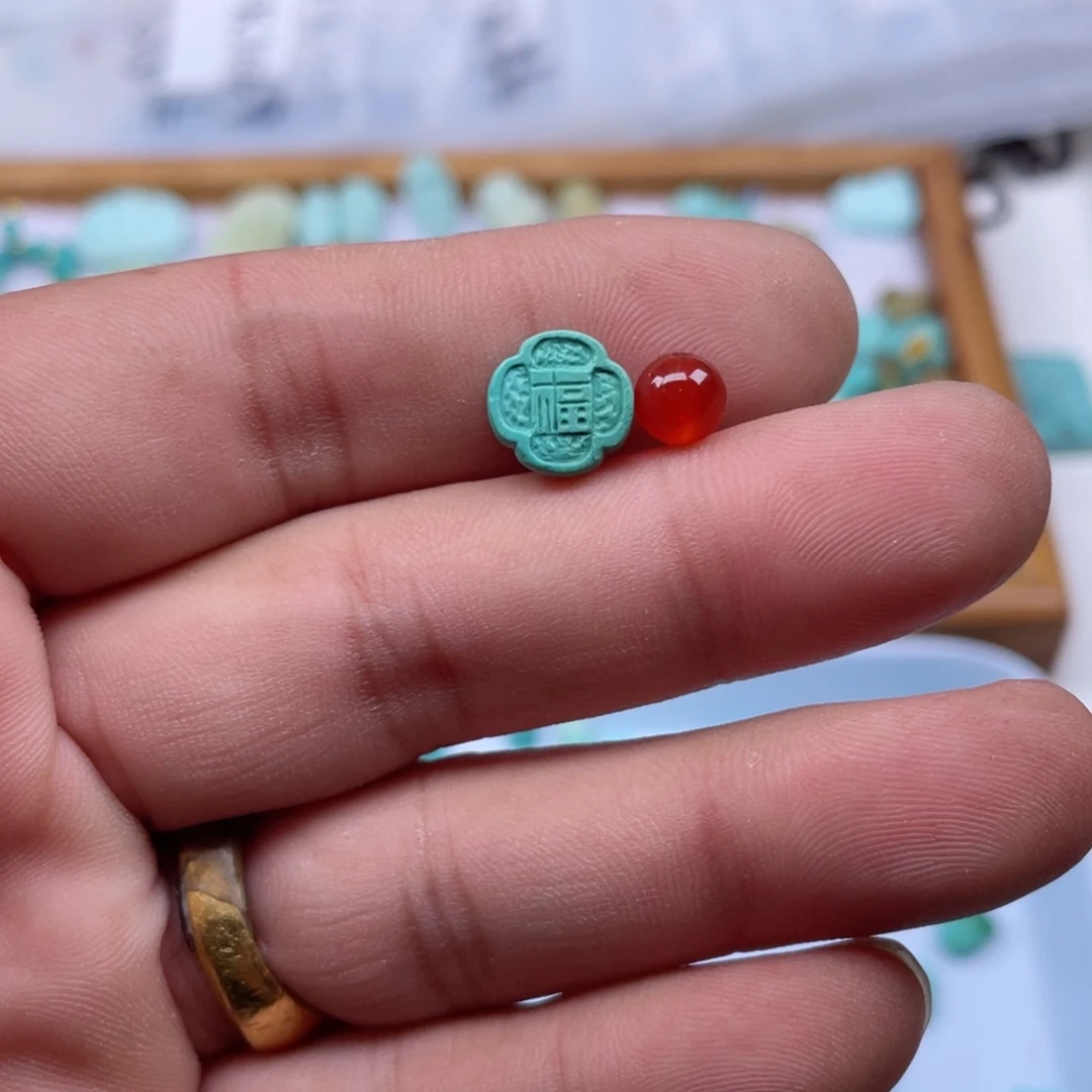 颈饰未镶嵌南红玛瑙171