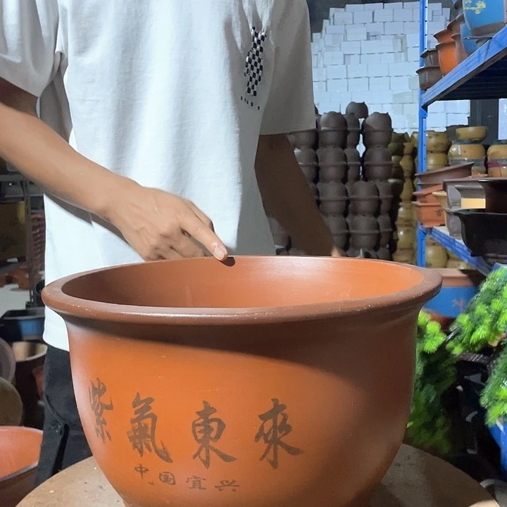 36紫气东来花盆花盆