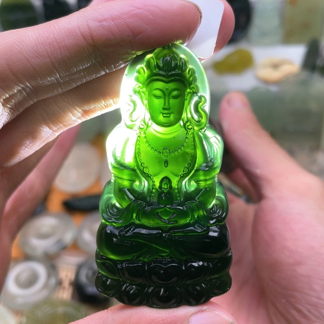 蛇纹石玉颈饰未镶嵌夏*